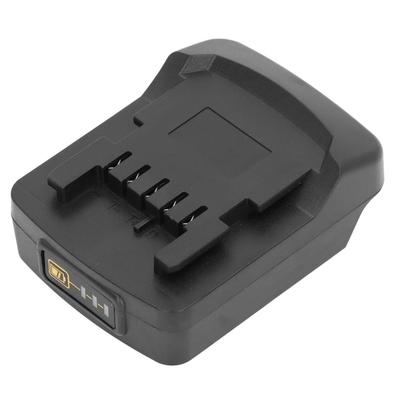 18V Battery Adapter Mount Connector Power Tool Lithium Battery Converter with Indicator Light
