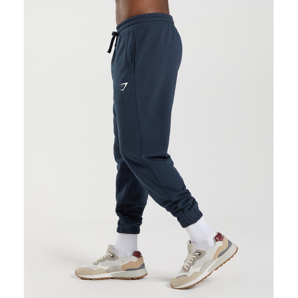 Gymshark Essential Oversized Joggers Navy A2a7t Ubcy