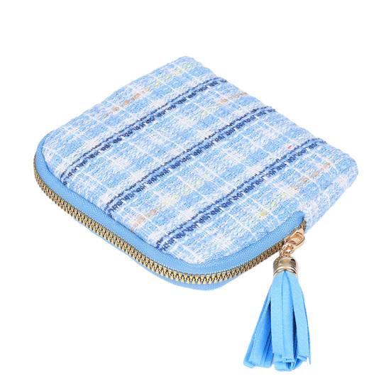 Sac à Bijoux Grande Capacité Fermeture Éclair Portable Organisateur de Bijoux de Voyage Multi-Compartiments Pochette de Rangement pour Bijoux