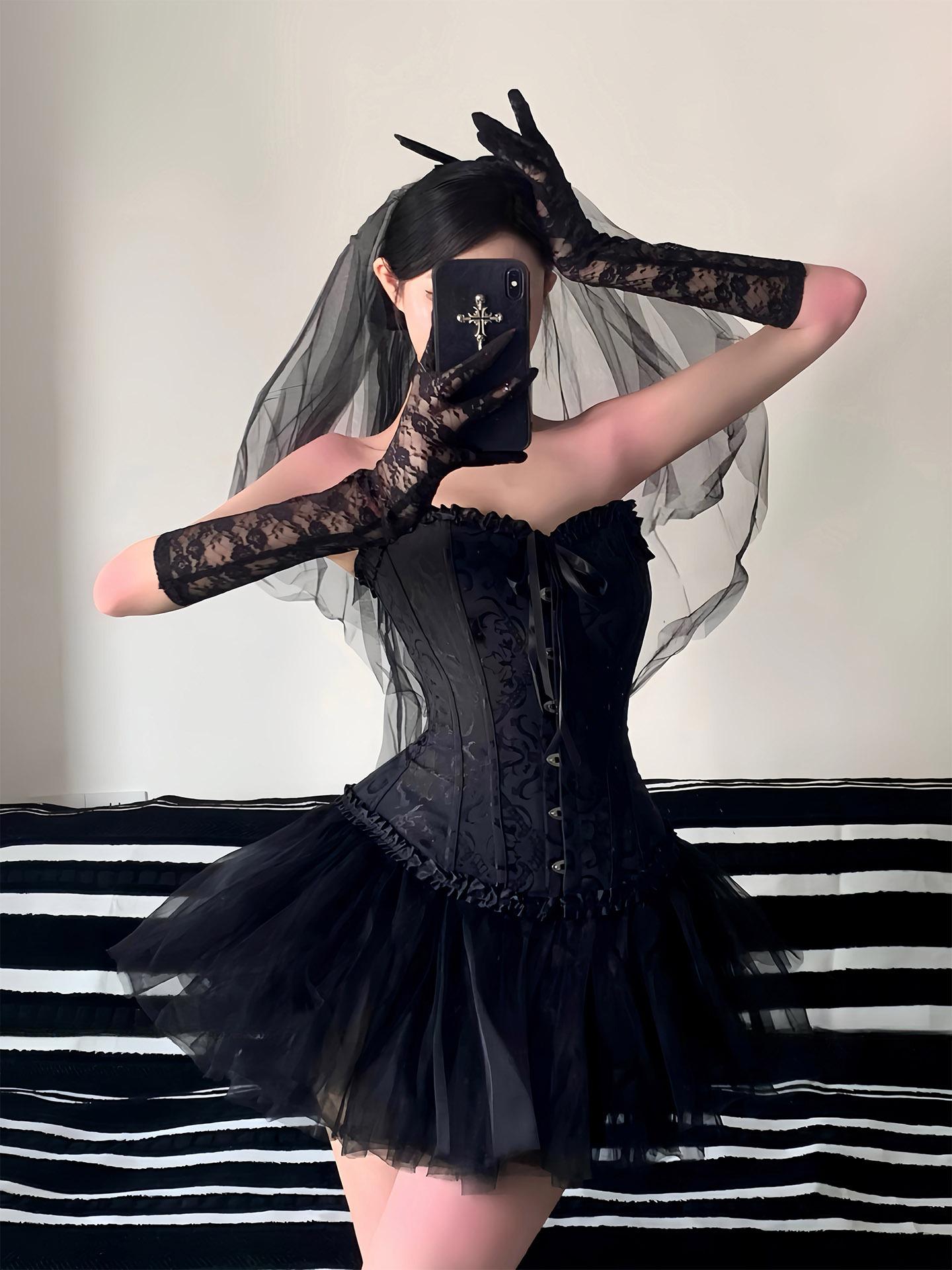 Костюм балерины «Чёрный лебедь» на Хэллоуин: Сексуальный наряд дьявола и ангела S