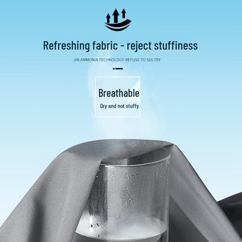 Jeanswest Men's Ice Silk Quick-Dry Tapered Casual Pants