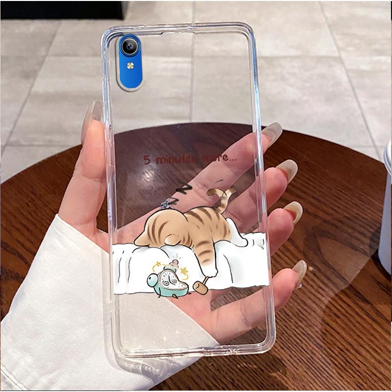 Case For Vivo Y91C / Y1S / Vivo 2015 / 1820 Luxury Cute Love Rabbit Funny Pattern Casing Ultra Thin Slim Clear Soft Phone Case