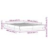 VidaXL Cadre de lit avec lumières LED chêne sonoma 120x190 cm, meuble de chambre à coucher, sommier, lit de palette, lit, 3281142