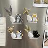 Creative Cat Refrigerator Magnet Acrylic Pet Hair Collector  Fur Collector