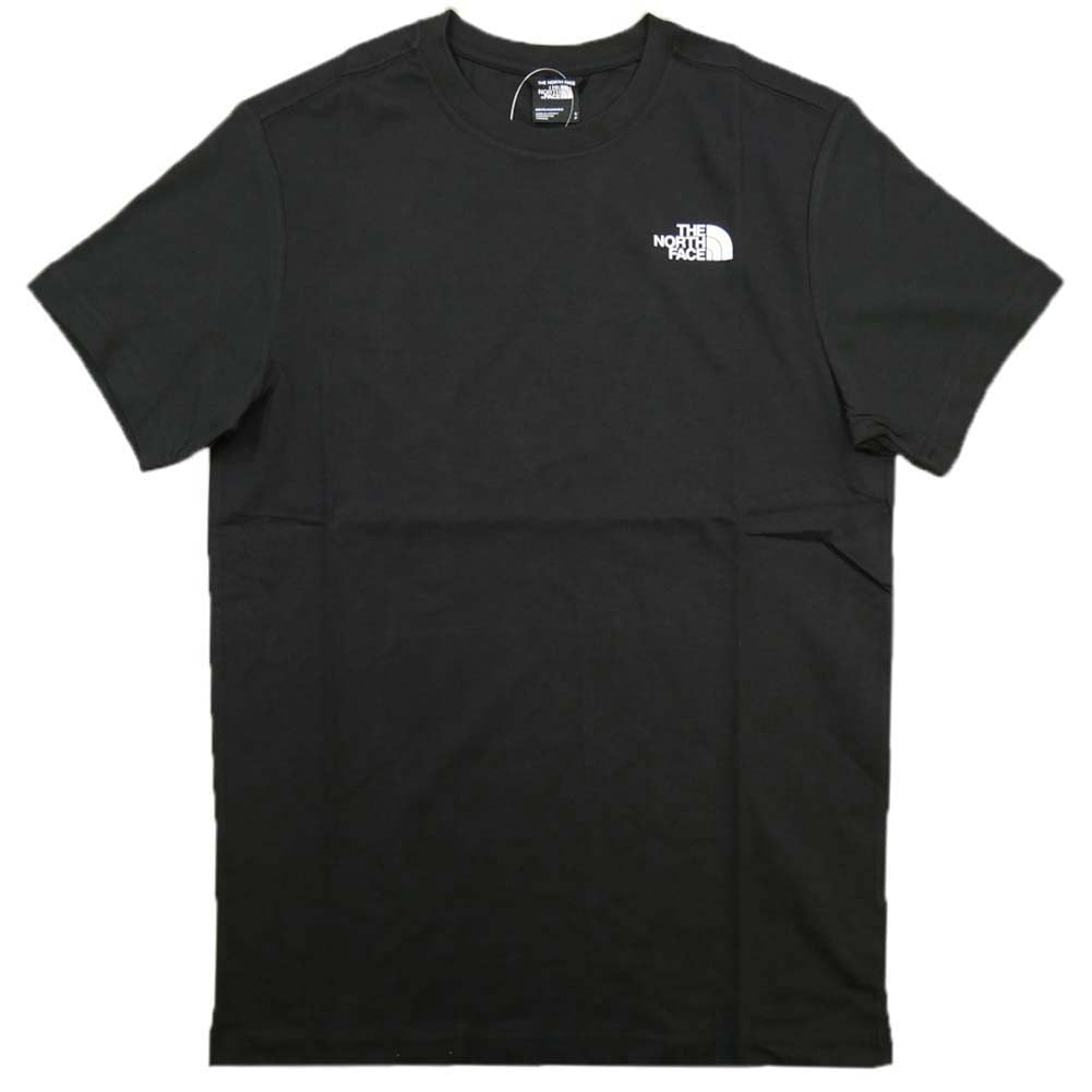The North Face VERTICA NESTT Crew Neck Size M Men's T-Shirt, Black, (NF0A4CAXN)