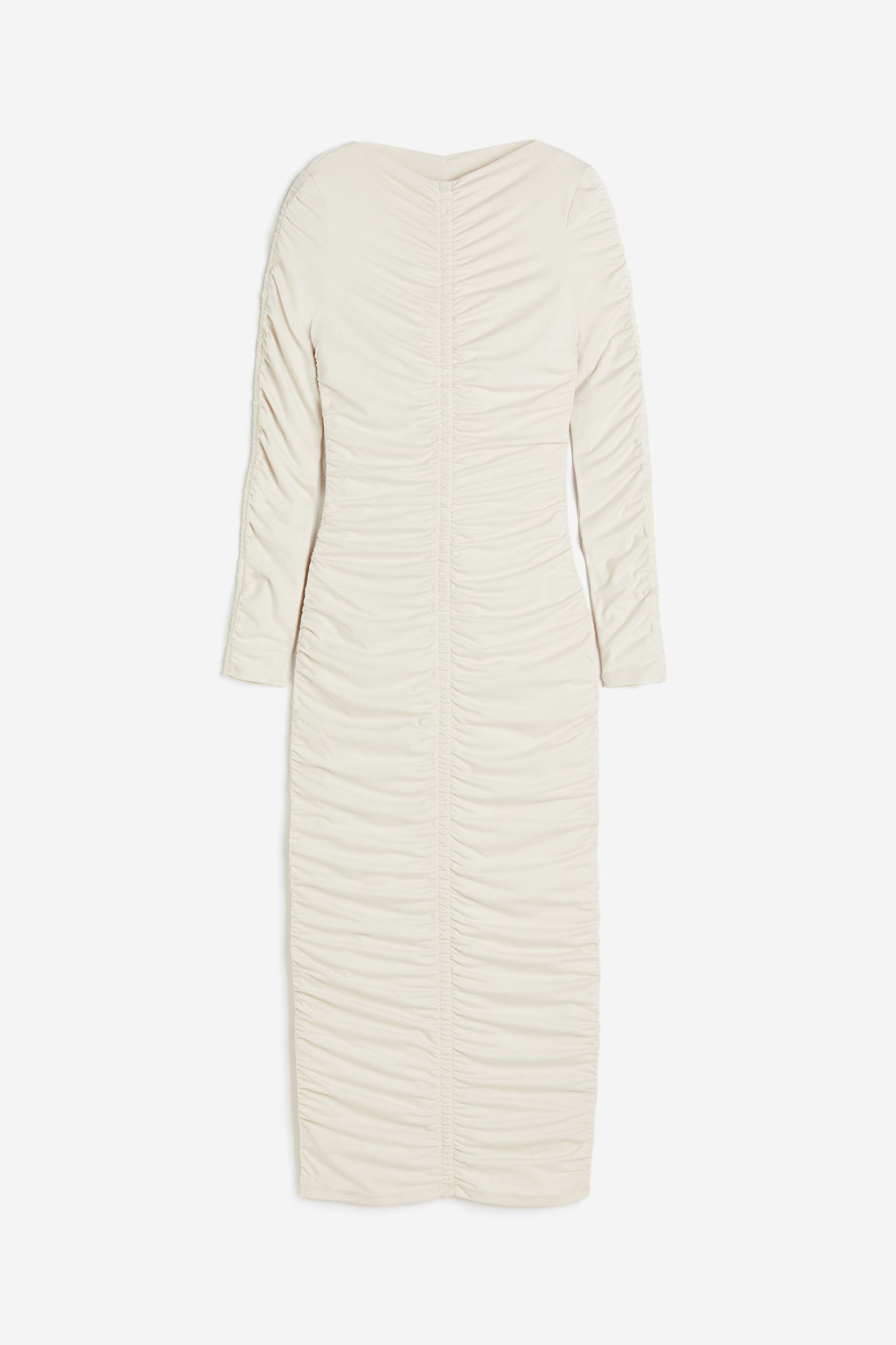 

Облегающее платье с драпировкой