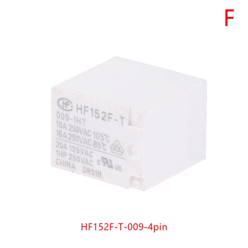 Nové relé Hf152F-T-012 Hf152F-T-024 Hf152F T 005 Hf152F-T-009 Normálně otevřené 4pinové