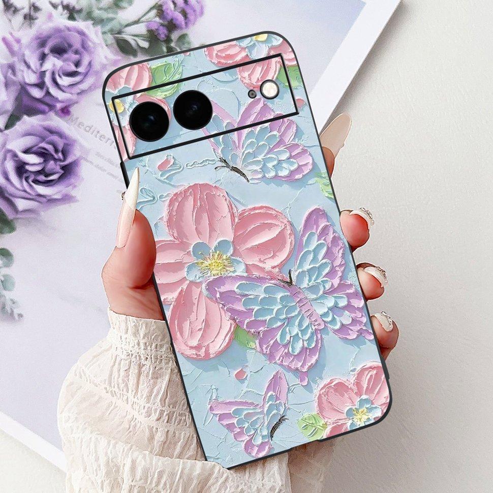 For Google Pixel 7 2022 Case Cute Fashion Painted Soft Silicone Phone Case For Google Pixel 7 Pixel7 Google7 GO3Z5 Cover Coque