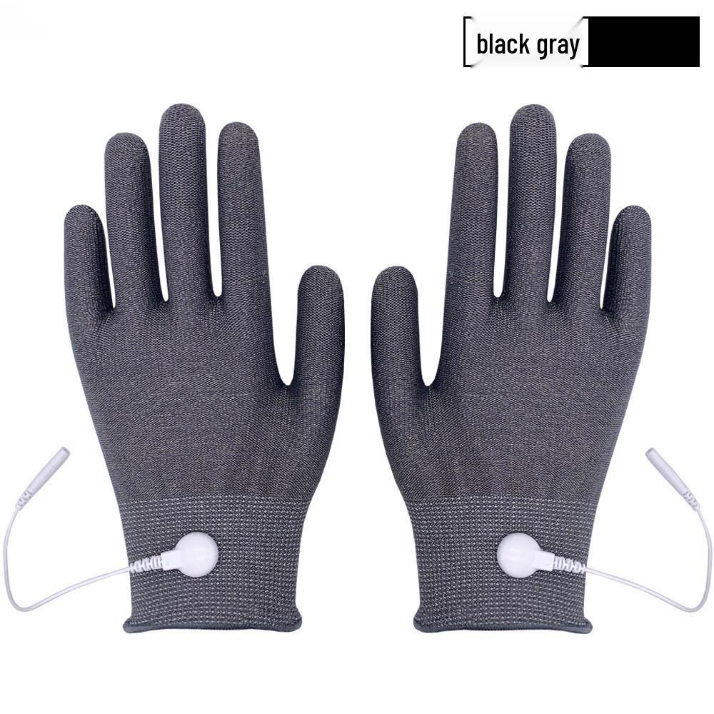 Leitfähige Silberfaserhandschuhe für bioelektrische Therapie und Schönheitsmassage