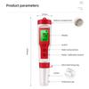 Multifunction Water Quality Tester PH/ TDS/EC /Salinity Tester LCD Digital Water Purity Temperature Meter for Pools Aquariums