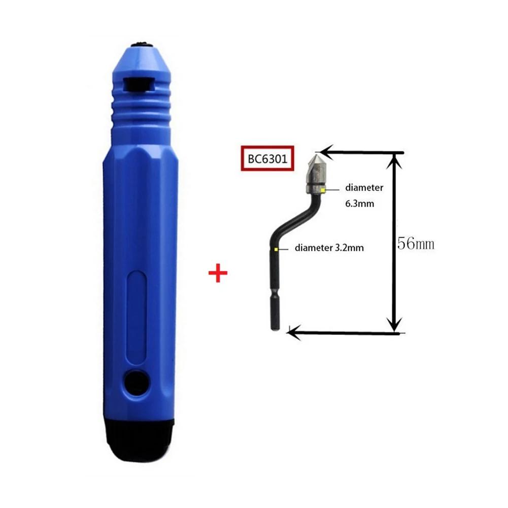 2pcs NB1100 Burr Handle Metal Repair Deburring Tool Kits BC6301 BC8301 BC104 BC1651 Rotated Blades Deburrer Hand Tools