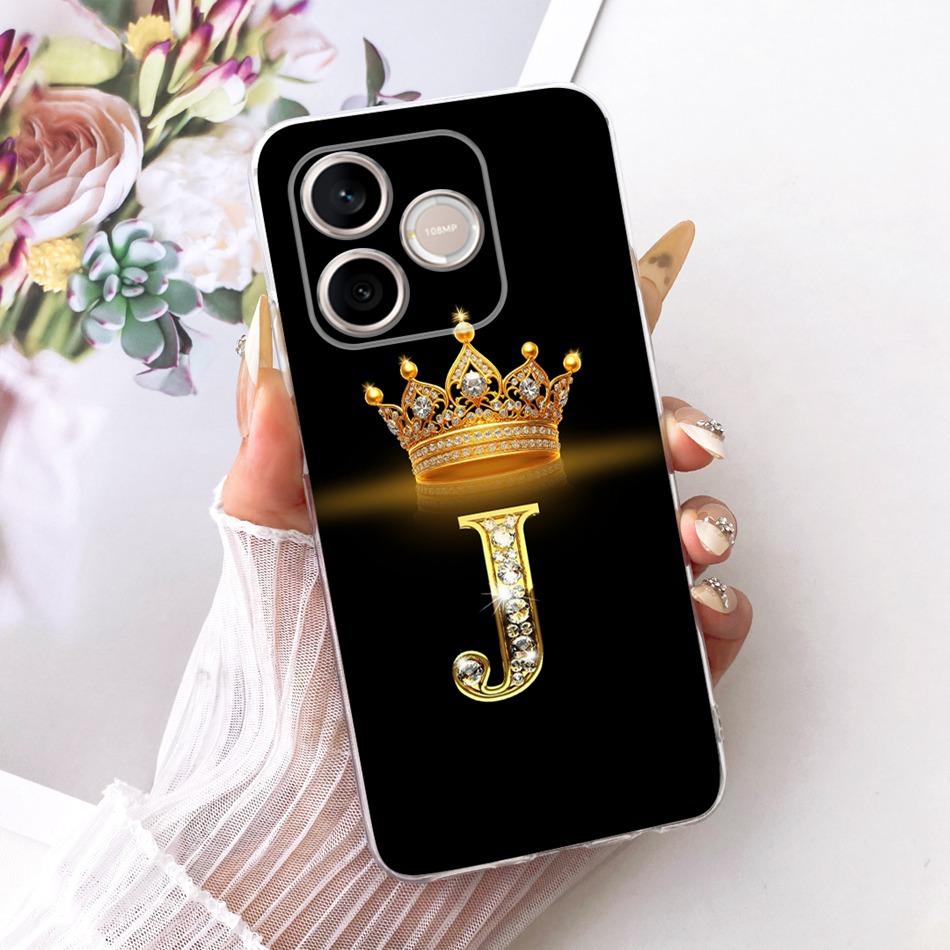 For Honor 600 Lite Honor600 2026 Fashion Crown Letter Phone Case For Honor 600 600Lite 5G Soft Silicone TPU Cases