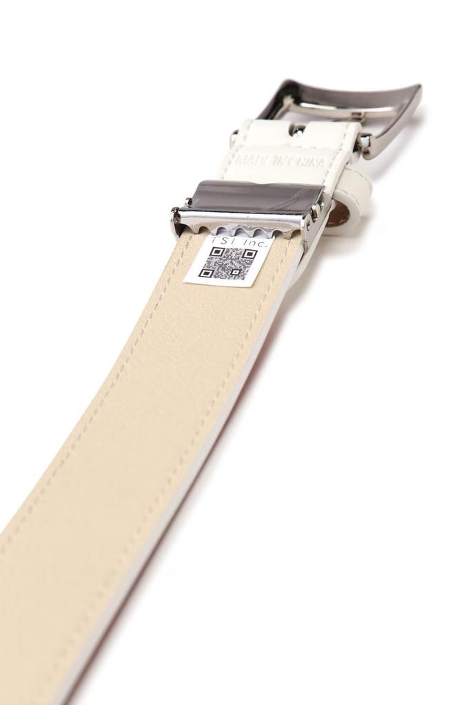 Gürtel Golf FR [Pin Bekleidung] Damen (Dreifarbiges Muster) / / 622-4282800 030_Weiß