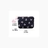 New Korean Style Fashion Simple Bow Wallet Cute Large Capacity Lipstick Storage Makeup Bag Coin Wallet Women Girl Birthday Gifts