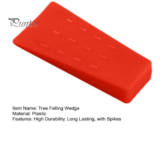 Tree Felling Wedges with Sharp Spikes High Durability Thickened Design Tree Splitting Wedge Tree Cutting Tools
