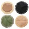Coaster Party Home Decoration Non-slip Boho Fringe Table Mat Insulation Pad Placemat Cup Pad