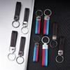 1pc Leather BMW Logo Metal Car Keychain Keyrings Key Holders For BMW M Performance E36 E60 E90 X2 X1 X3 X5 E46 E39 E70 M3 M5 M6 vdkz90