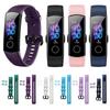 Watchband For Honor Band 5 4 Colorful Soft Silicone Strap Replacement Wristbands For Huawei Honor Band 5 4 Smart Bracelet