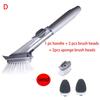 2 In1 Long Handle Cleaning Brush with Removable Brush Sponge Automatic Liquid Dispenser Kitchen Cleaning Tools DishWas ng Brush