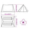 2 Person Camping Tent Green Waterproof