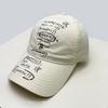And Women Korean Style With Printed Pattern Letter Prints Vintage Baseball Caps Sun Protection Hand-Drawn All-Match Personalized Peaked Hats Casual