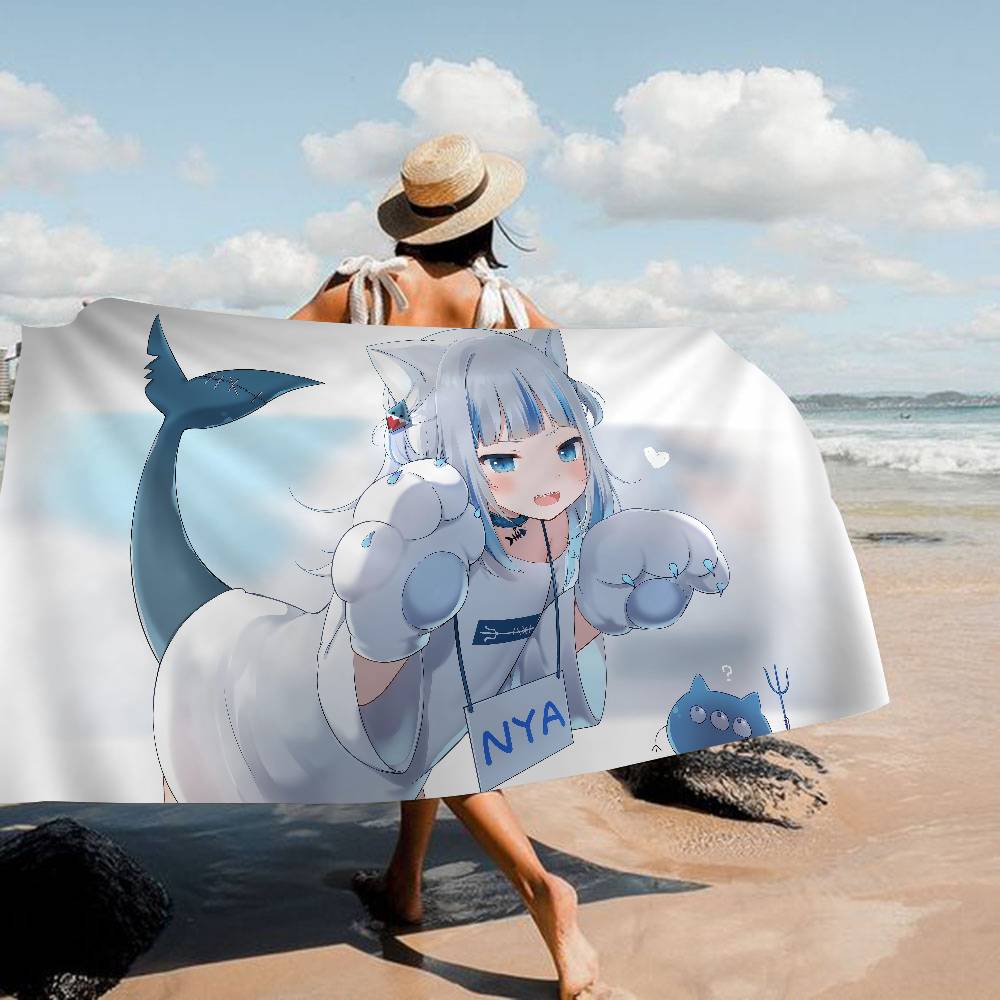 A-Amashiro Natsuki Microfiber Beach Towel Absorbent Quick Dry Soft Yoga Swimming Resort Mountain Climbing Towel