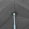 Folding Party Tent Pop Up with 5 Side Walls 870 X 291 X 315 Cm Anthracite