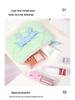 Compact Waterproof Makeup Bag - Stylish Coin & Earphone Pouch for Women
