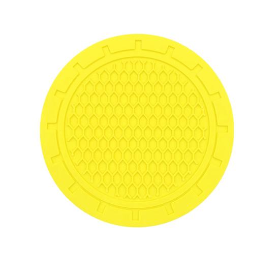 Honeycomb Car Cup Coasters Anti-Slip PVC Cup Holder Pad Universal Water Cup Mat for Car Interior Decorative Auto Accessories