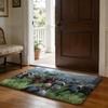 Hot MMount And BBlade Floor Mat Soft Flannel Absorbent Mat Non-Slip Rug Home Bedroom Bathroom