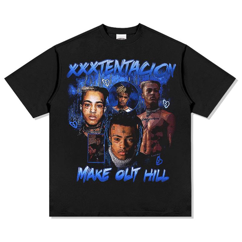 XXXTentacion Vintage Heavyweight Hip Hop T-Shirt – European & American Streetwear