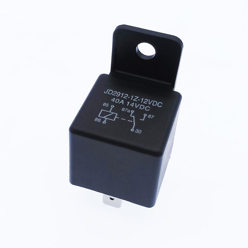 40A Auto Car Relay JD2912 4 Pin 5 Pin DC 12V 24V 36V 48V with Mounting Hole Coil Power 1.8W Automobile Control Device with Line Relays 5