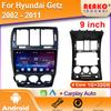 For Hyundai Getz 2002 - 2011 Left Handle Drive Car Radio Multimedia Video Navigation 4G GPS Android Wirelss CarPlay BT Screen