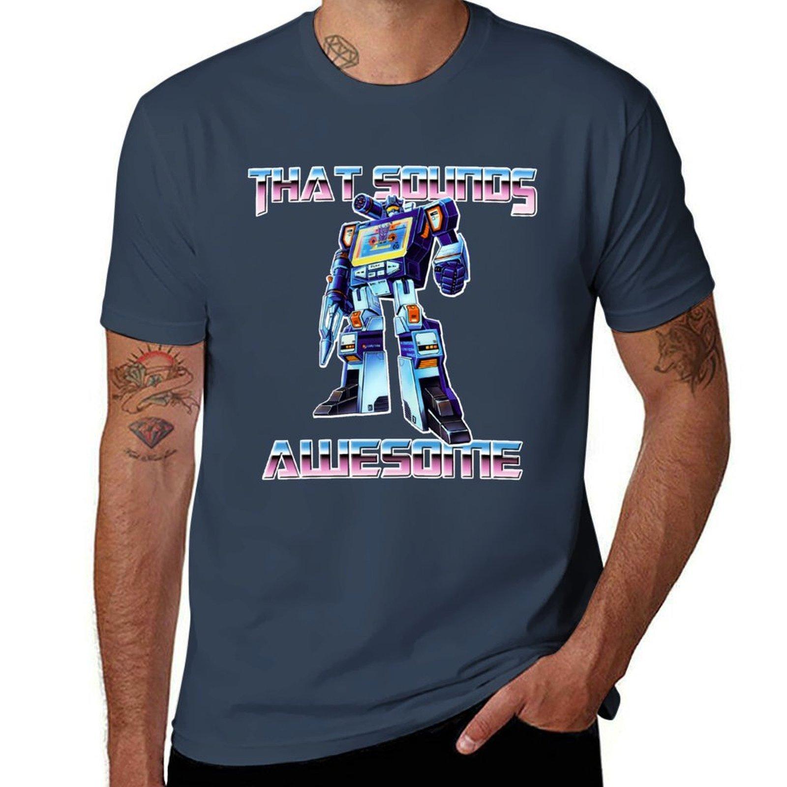 soundwave that sounds awesome TShirt Labor Work Casual TShirt S