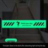Wear-Resistant Caution Step Warning Floor Decal