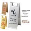 Stainless Steel Folding Parking and Caution Sign: Do Not Park/Slippery Warning - Zhuan Lei De Zhu