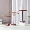 Wooden Jewelry Bracelet Storage Display Chain Watch T-Bar Rack Organizer Hard Stand Holder Jewelry Display Bracelet Display Rack