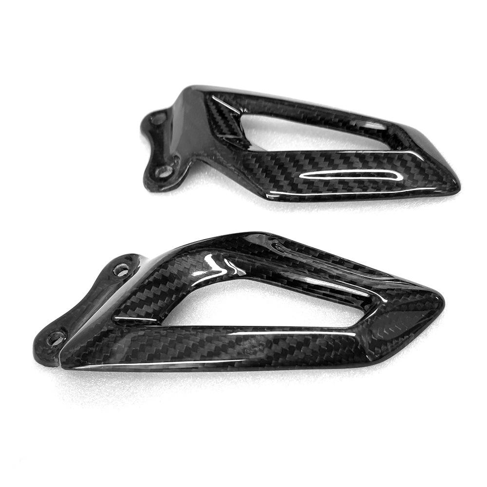 BMW S1000RR Carbon Fiber Footrest Guard for Motorcycle Protection