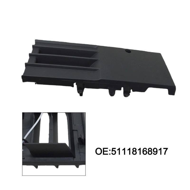 Front Left Bumper Trim Louvred Cover For BMW For 5 Series For E34 51118168917 Plastic With Cooling Slots Air Vents Accessories
