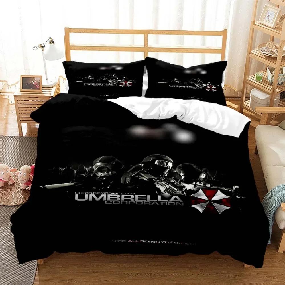 Regenschirm Zombie Firma Bedding Set For Bedroom Soft Modern Bedspreads Comefortable Kids Duvet Cover Quilt Cover And Pillowcase