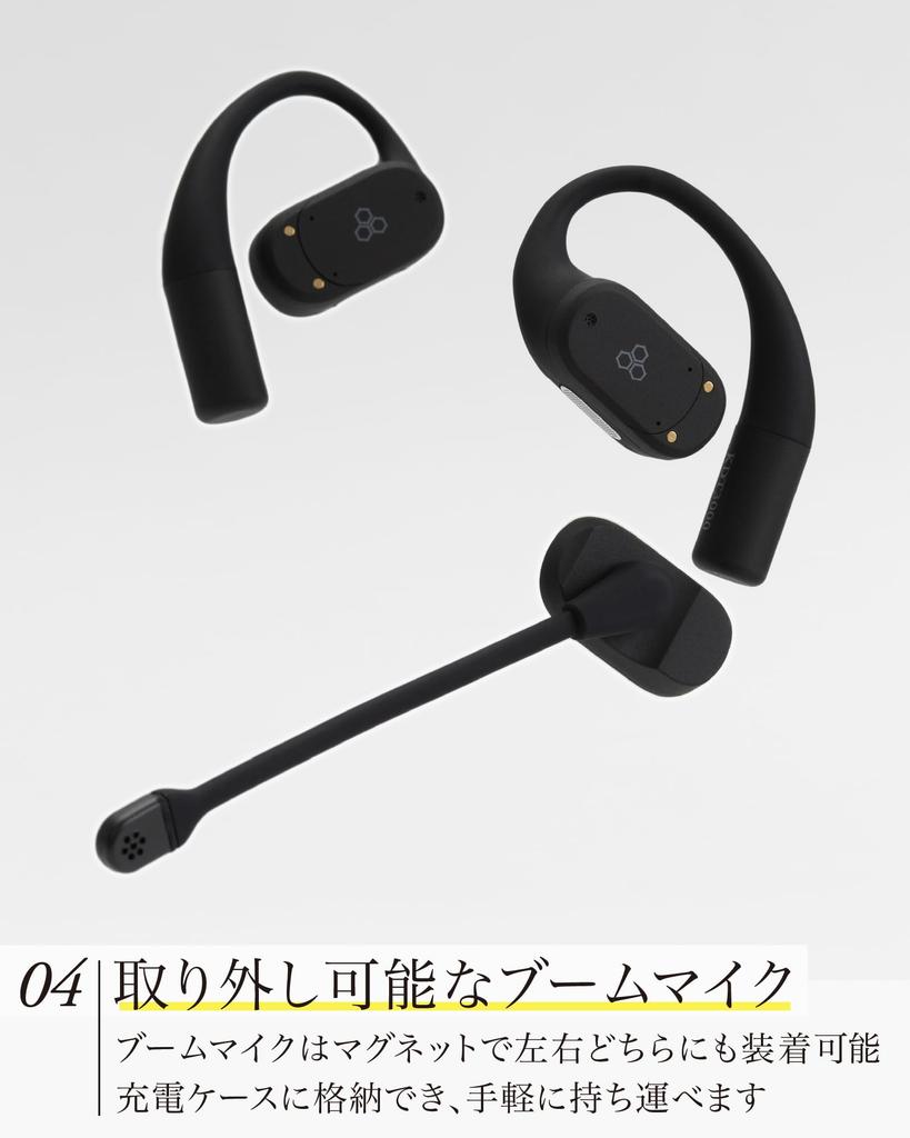 final KDT3000 AI noise barrier microphone that delivers only your voice While Doing Other earphones - - "Listen Things" (Cream)