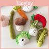 Vegetable Plush Toy Bag Charm With Pp Cotton Filling For Gift Giving And Collection