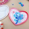 Heart Coaster Molds Round Silicone Coaster Molds Cup Mat Mold Pentagram Epoxy Casting Mold for Resin Coaster Home Decor