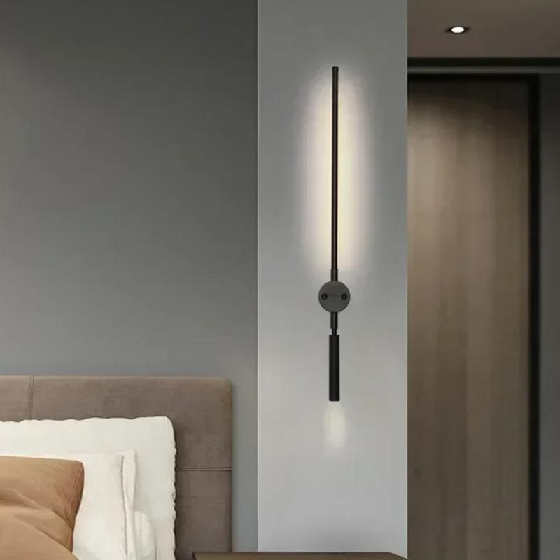 Modern Simple LED Wall Lamp Spotlights Bedroom Bedside Reading Lighting Living Room Corridor Stair Lighting Lamps