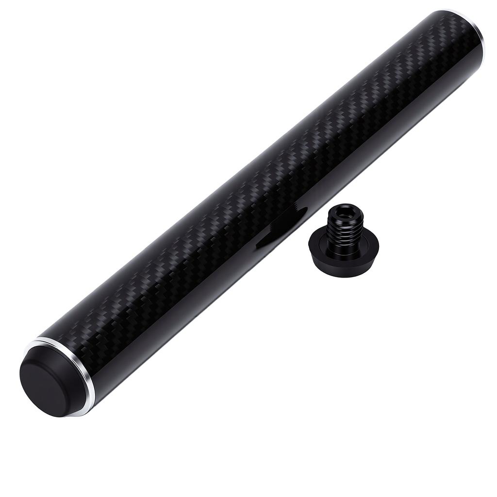 Pool Cue Extension Fit for PERI Stick 10 Inch Carbon Fiber Billiard Cue Butt Extension Secure Threaded Connection