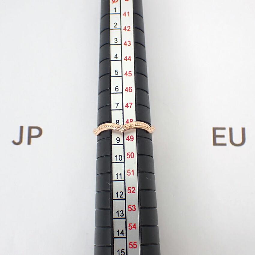 [Pre-owned] BROOM / Bloom / K10 / Diamond / Ring / Size 8 / J91-5