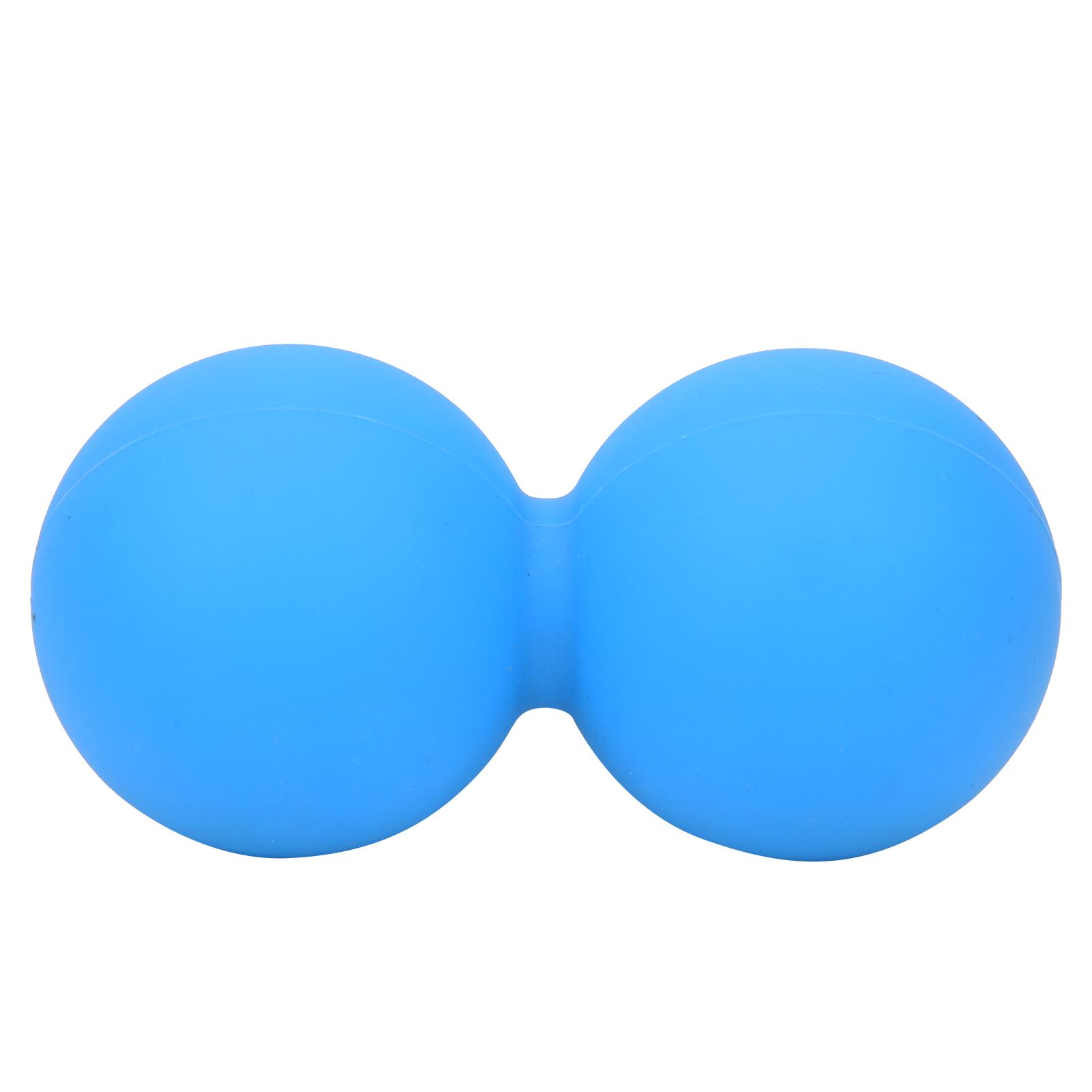 Силиконовый гель Упражнение Арахисовый мяч Йога Спортзал Фитнес Тело Расслабление Массажный мяч Снять больСиний синий