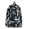 TS JYL laptop bag,Women Student Backpack Korean Style Solid Color Simple Junior High Bag