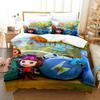 Beat Bugs Bedding Set Single Twin Full Queen King Size 3D Print Anime Duvet Cover Bed Sheet Set for Adult Kid