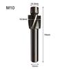 Aluminum Mill Cutter Counterbore Efficiency Efficient Hard